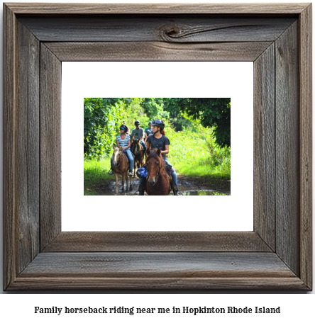 family horseback riding near me in Hopkinton, Rhode Island